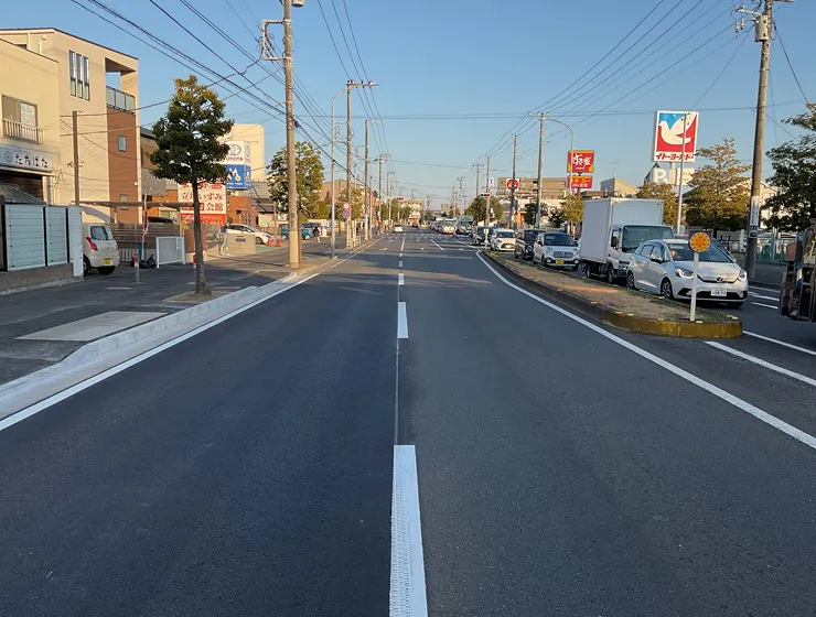 主要地方道横浜伊勢原(立場地区)電線共同溝整備工事(その5)|施工後の様子