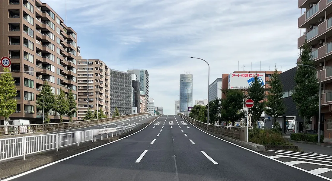 主要地方道環状2号線港北区新横浜二丁目地内舗装補修工事