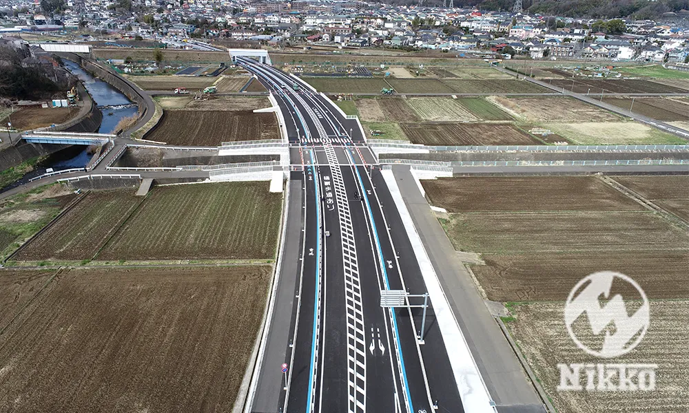 県道川崎町田(恩田地区)道路改良工事(その9)