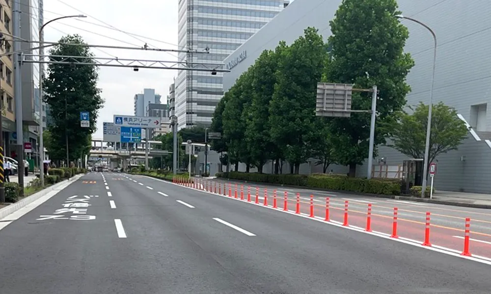主要地方道環状2号線港北区新横浜三丁目地内ほか1か所舗装補修工事(平準化工事)